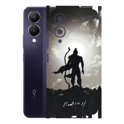 VIVO Y Series Phone Skins (All Models) - Jai Siya Ram - 3D Embossed Finish (L-200) Vivo Y28 5G