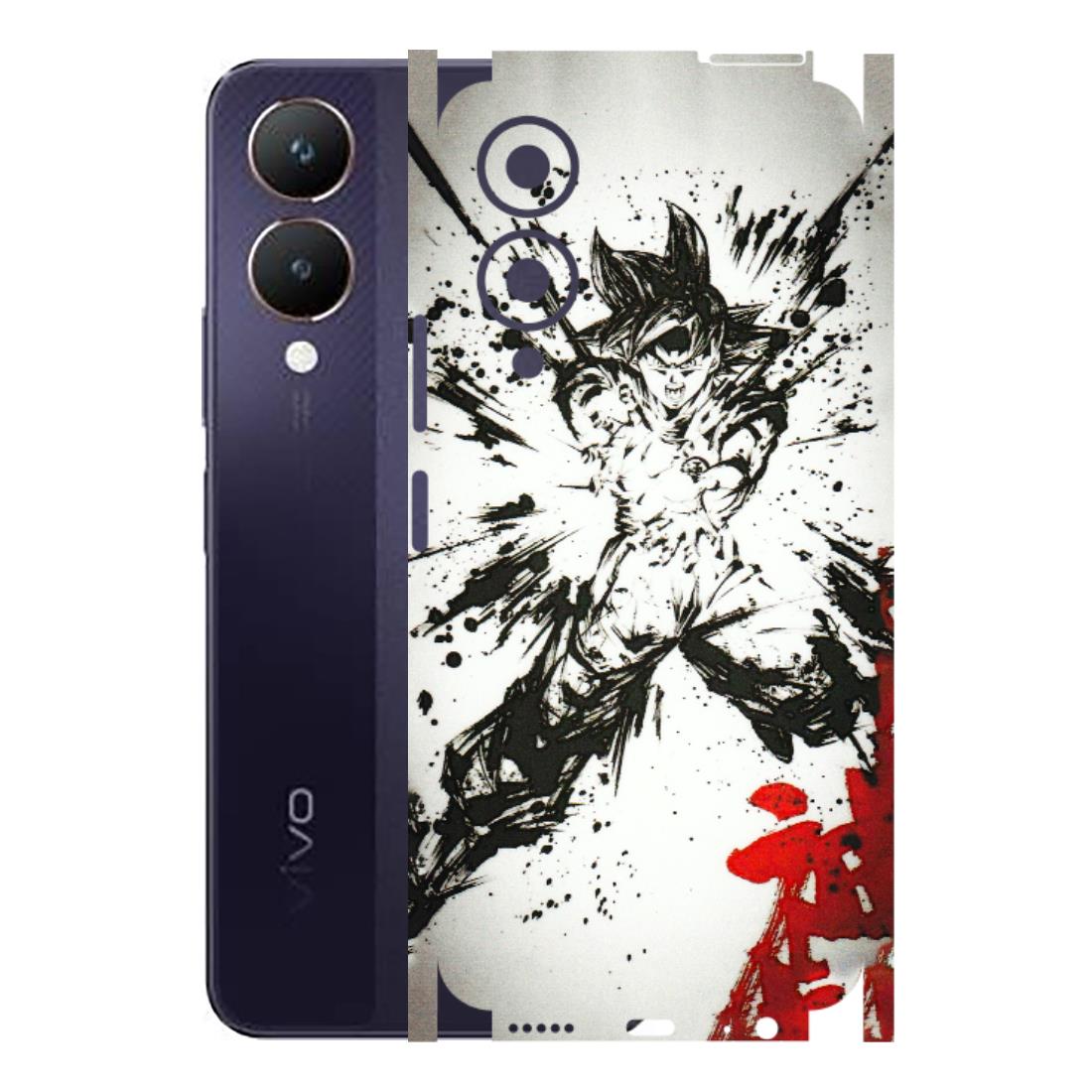 VIVO Y Series Phone Skins (All Models) - DBZ - 3D Embossed Finish (L-206) Vivo Y28 5G