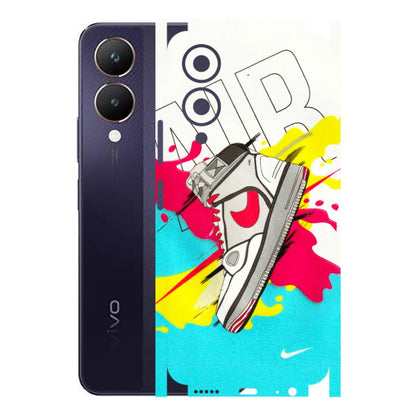 VIVO Y Series Phone Skins (All Models) - Sneaker - 3D Embossed Finish (L-207) Vivo Y28 5G
