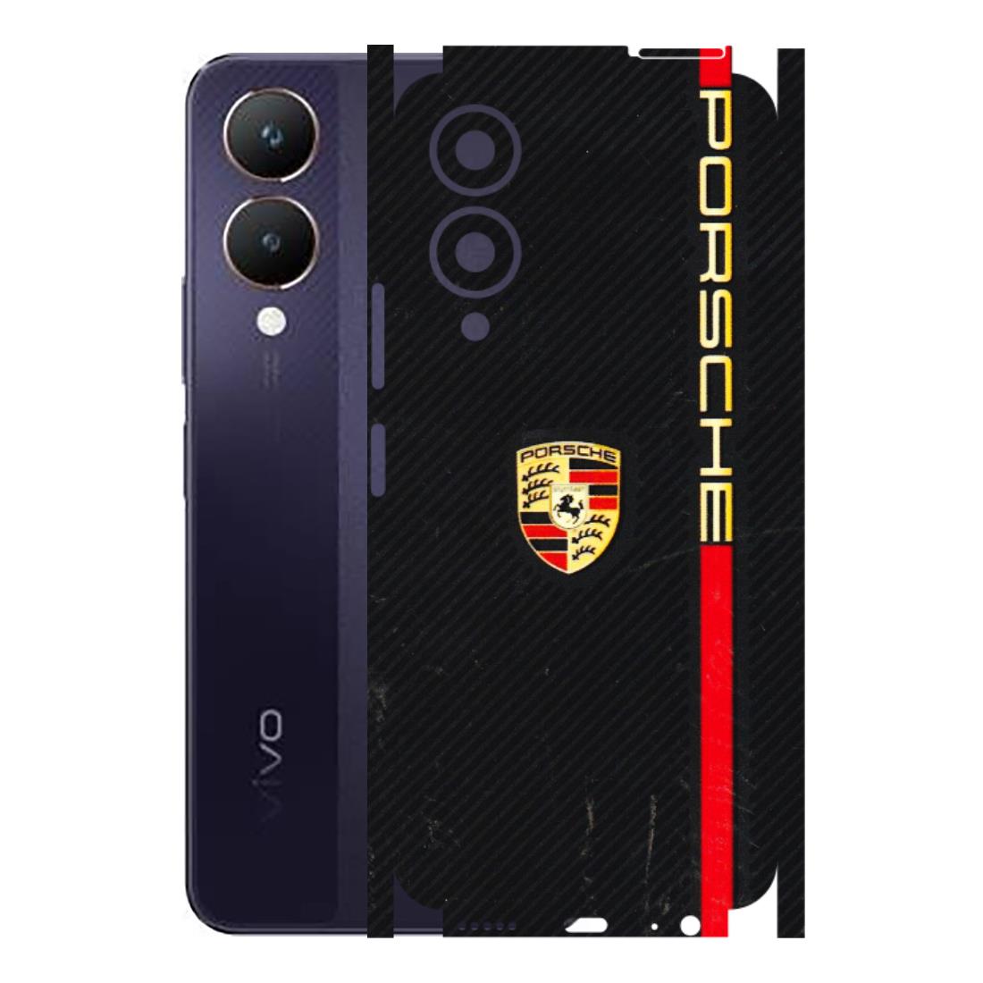 VIVO Y Series Phone Skins (All Models) - Premium Porsche - 3D Embossed Finish (L-225) Vivo Y28 5G