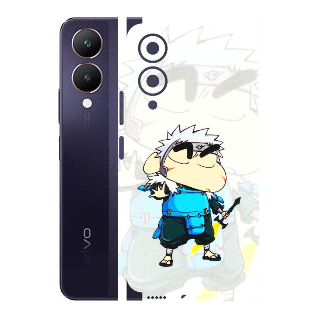 VIVO Y Series Phone Skins (All Models) - Angry Young Shinchan - 3D Embossed Finish (L-226) Vivo Y28 5G
