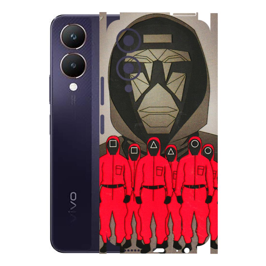 VIVO Y Series Phone Skins (All Models) - Squid Game Hero - 3D Embossed Finish (L-245) Vivo Y28 5G