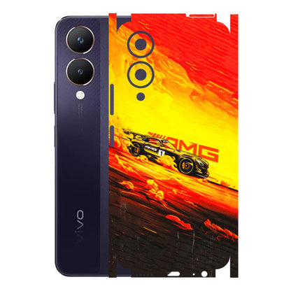 VIVO Y Series Phone Skins (All Models) - AMG Car Speed Cover - 3D Embossed Finish (L-256) Vivo Y28 5G