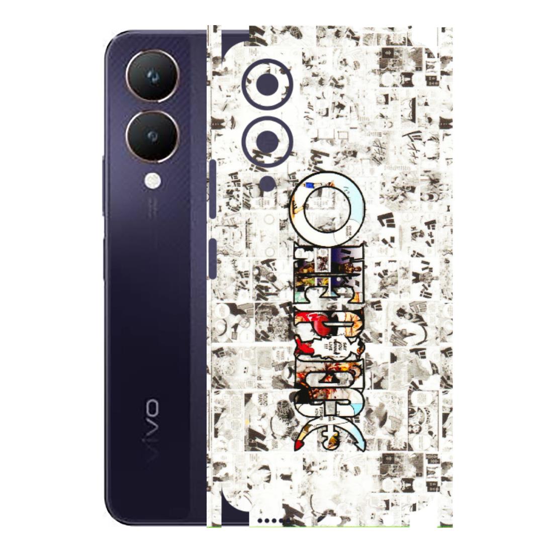 VIVO Y Series Phone Skins (All Models) - One Piece Manga - 3D Embossed Finish (L-26) Vivo Y28 5G