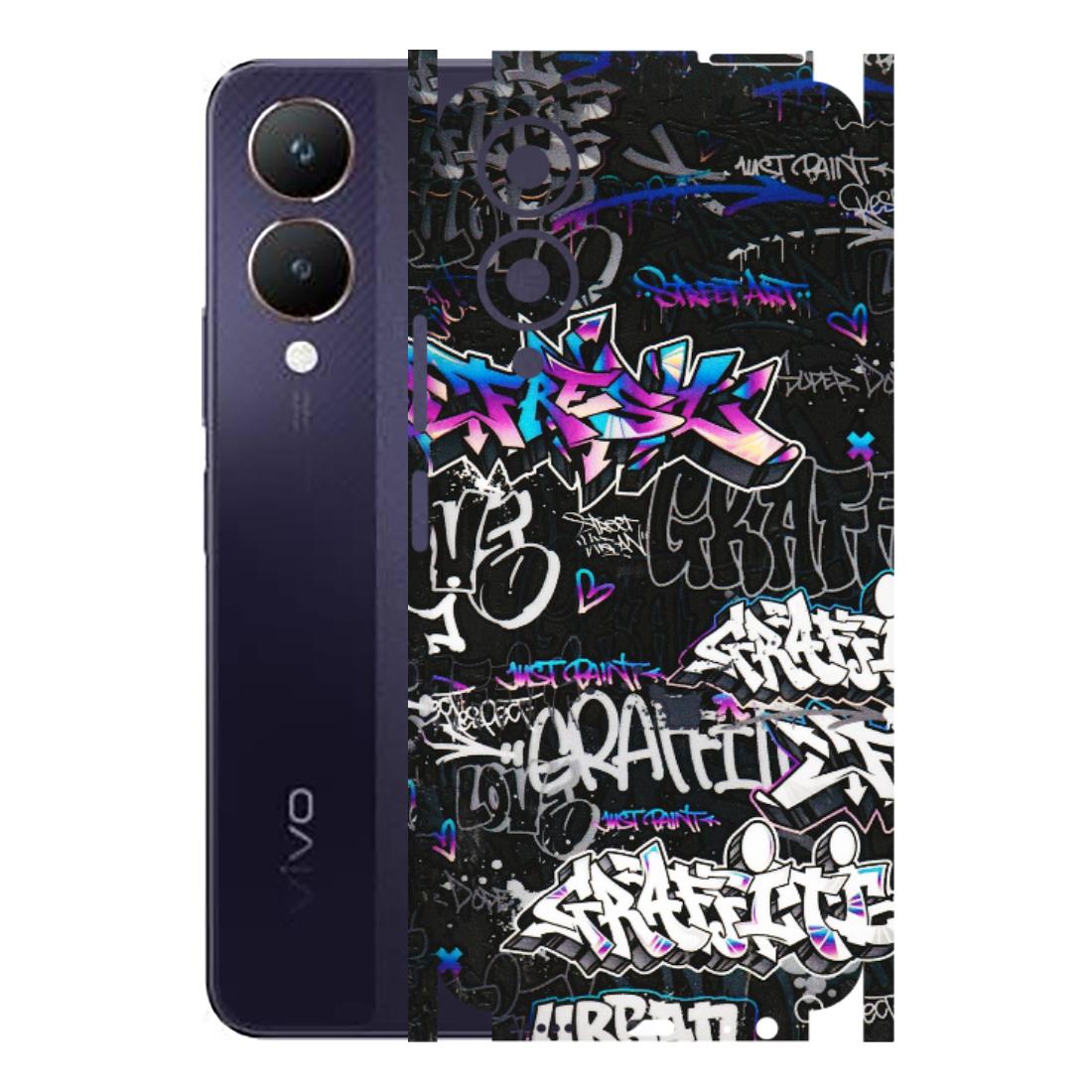 VIVO Y Series Phone Skins (All Models) - Graffiti Killer - 3D Embossed Finish (L-274) Vivo Y28 5G