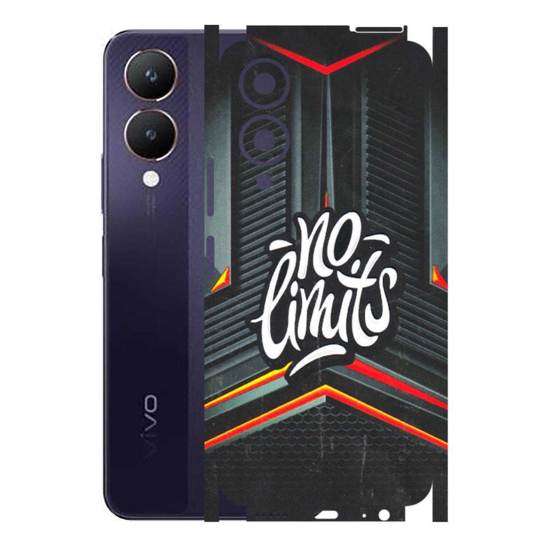 VIVO Y Series Phone Skins (All Models) - No Limits - 3D Embossed Finish (L-286) Vivo Y28 5G