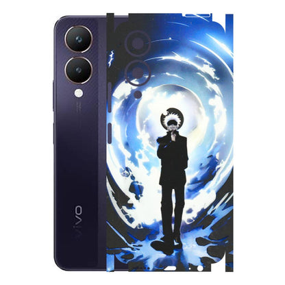 VIVO Y Series Phone Skins (All Models) - Jujustu Kaisen Anime Manga - 3D Embossed Finish (L-317) Vivo Y28 5G