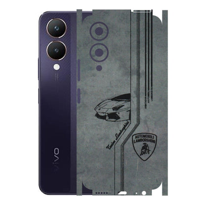 VIVO Y Series Phone Skins (All Models) - New Lamborgini Aventador - 3D Embossed Finish (L-321) Vivo Y28 5G