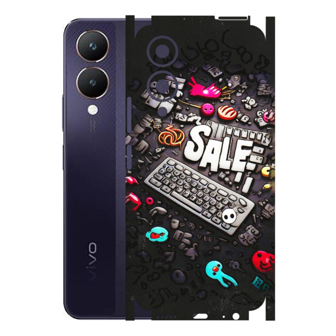 VIVO Y Series Phone Skins (All Models) - Gadgets Sale - 3D Embossed Finish (L-50) Vivo Y28 5G