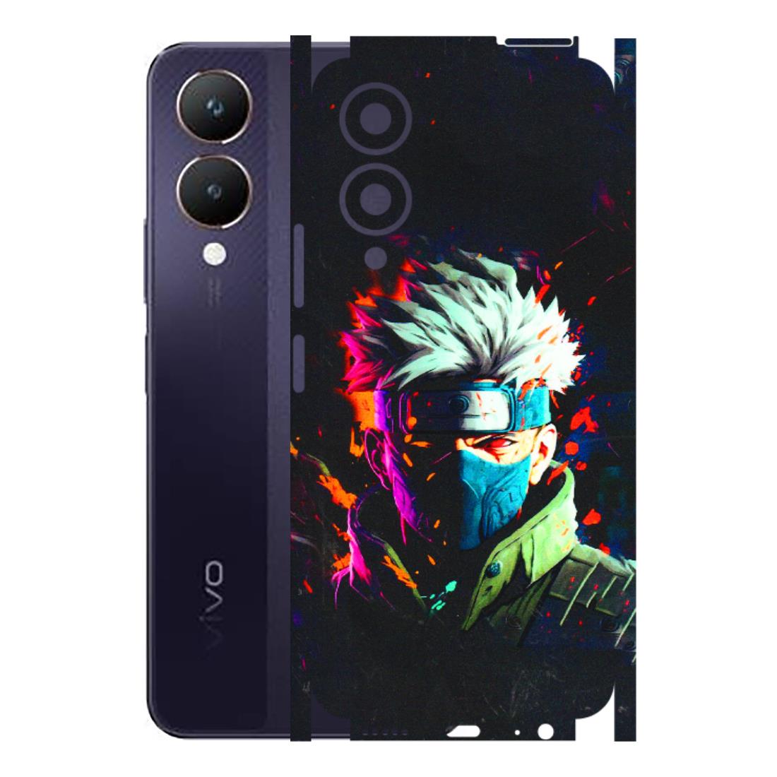 VIVO Y Series Phone Skins (All Models) - Anime Cool Character - 3D Embossed Finish (L-59) Vivo Y28 5G