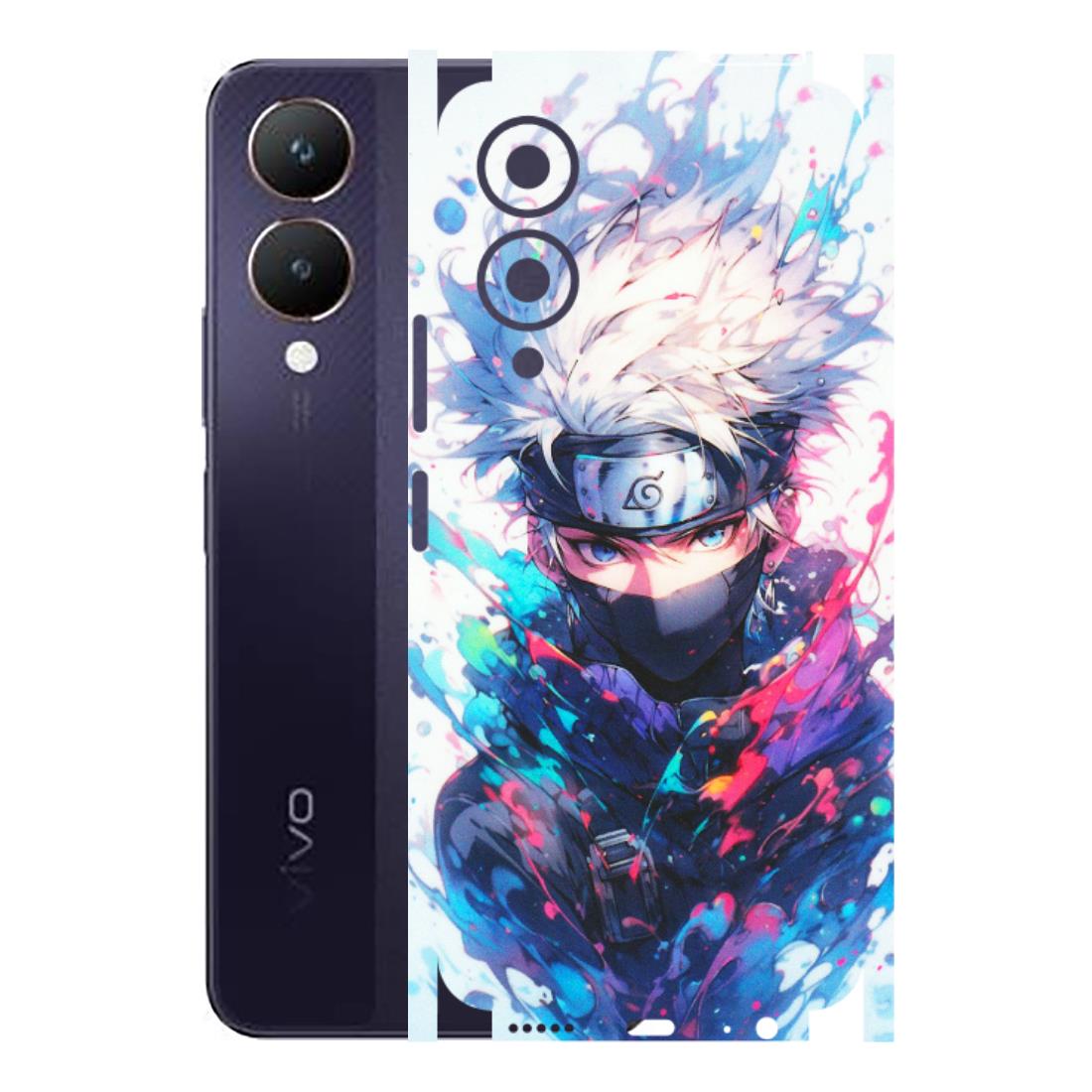 VIVO Y Series Phone Skins (All Models) - Naruto Face Mask - Matte Finish (M-03) Vivo Y28 5G