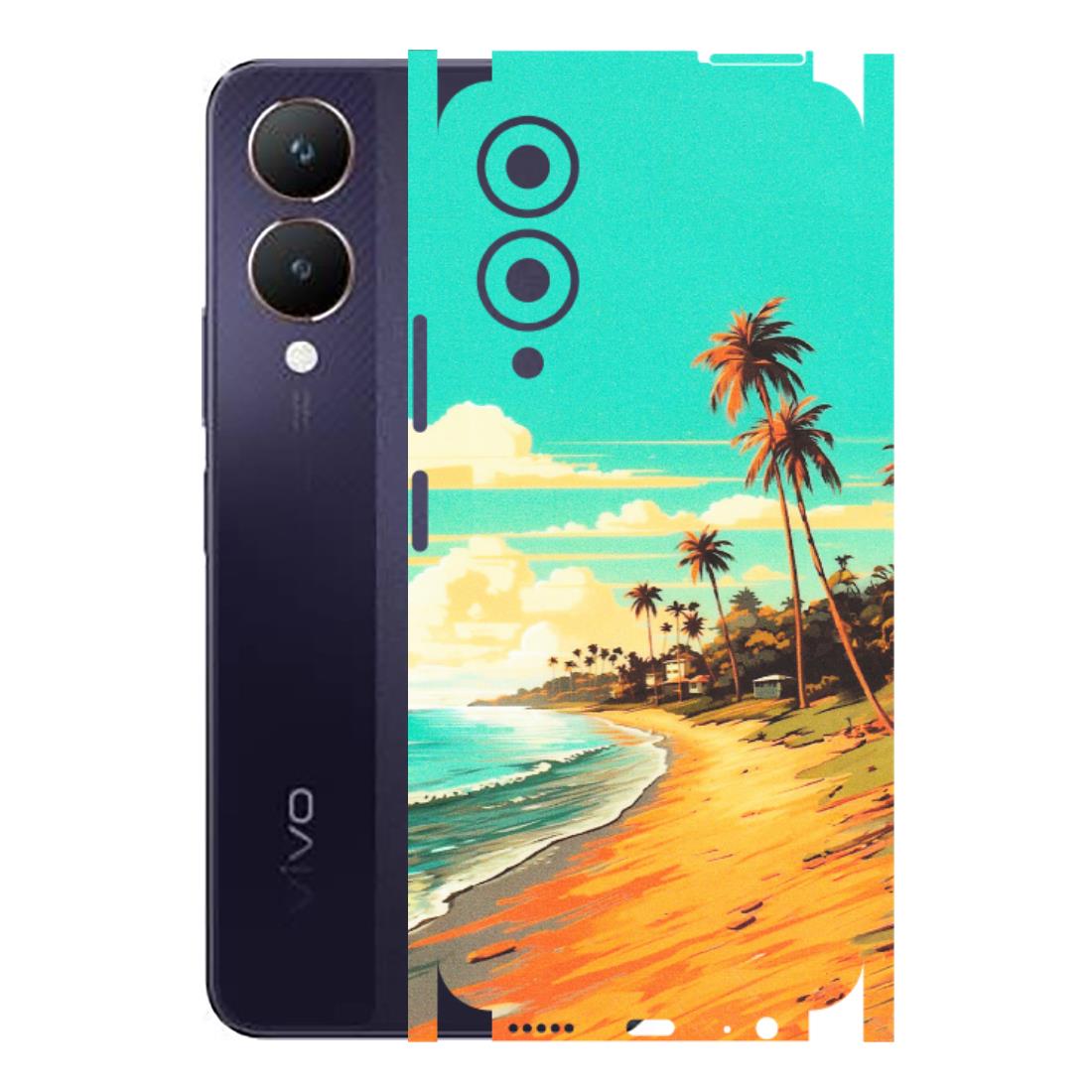 VIVO Y Series Phone Skins (All Models) - Miami Beach - Matte Finish (M-136) Vivo Y28 5G