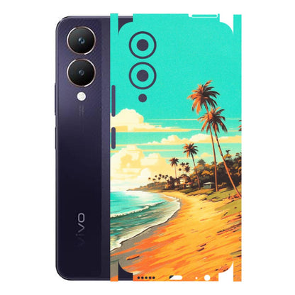 VIVO Y Series Phone Skins (All Models) - Miami Beach - Matte Finish (M-136) Vivo Y28 5G