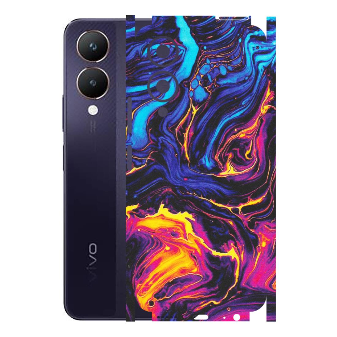VIVO Y Series Phone Skins (All Models) - Abstract Paint Classy - Matte Finish (M-15) Vivo Y28 5G