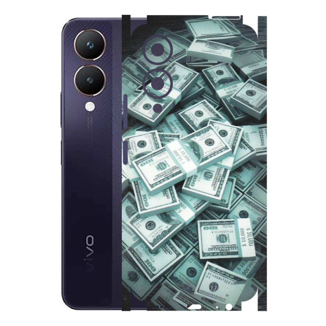 VIVO Y Series Phone Skins (All Models) - Hundred Dollar Bill - Matte Finish (M-162) Vivo Y28 5G