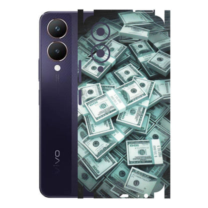 VIVO Y Series Phone Skins (All Models) - Hundred Dollar Bill - Matte Finish (M-162) Vivo Y28 5G