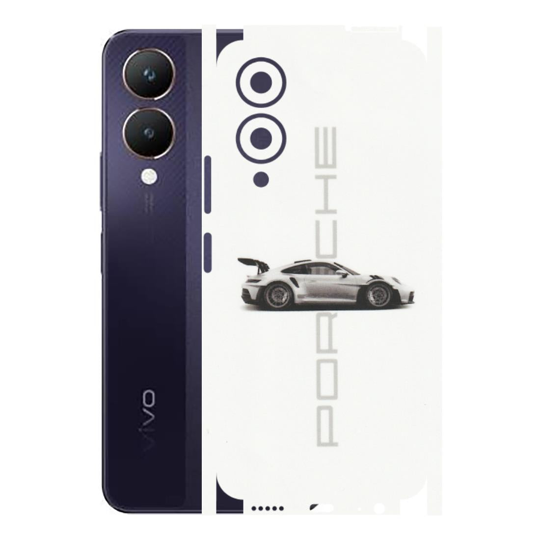 VIVO Y Series Phone Skins (All Models) - Porche Car Lover - Matte Finish (M-31) Vivo Y28 5G