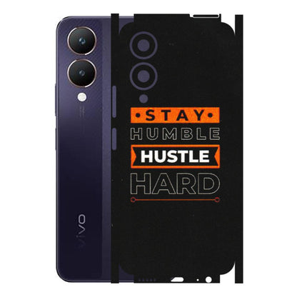 VIVO Y Series Phone Skins (All Models) - Stay Humble Stay Hard - Matte Finish (M-48) Vivo Y28 5G