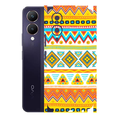 VIVO Y Series Phone Skins (All Models) - Mexican Abstract - Matte Finish (M-71) Vivo Y28 5G