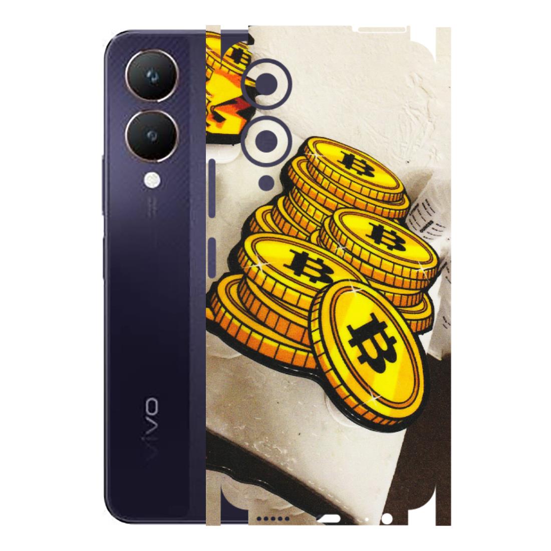 VIVO Y Series Phone Skins (All Models) - Billionaire Bitcoin Collection - Matte Finish (M-92) Vivo Y28 5G