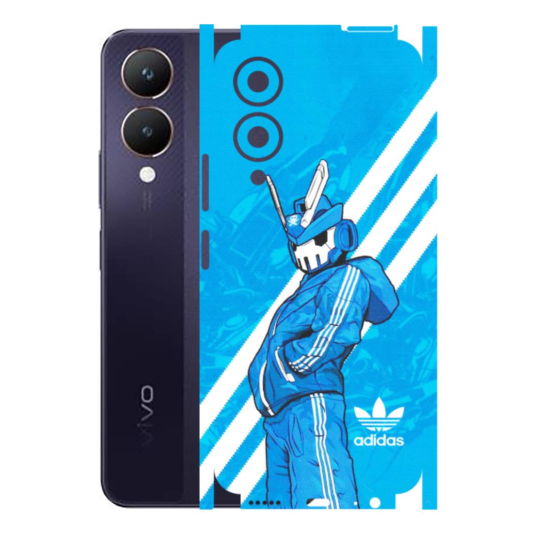 VIVO Y Series Phone Skins (All Models) - Battle of Adidas - Matte Finish (M-98) Vivo Y28 5G