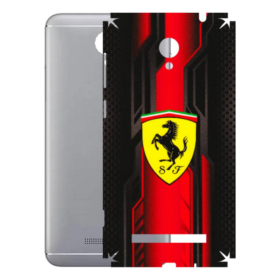 VIVO Y Series Phone Skins (All Models) - Black Ferrari Logo - 3D Embossed Finish (L-253) Vivo Y28
