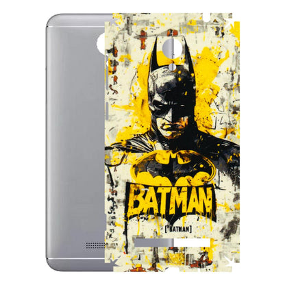 VIVO Y Series Phone Skins (All Models) - Batman Yellow BT - 3D Embossed Finish (L-304) Vivo Y28