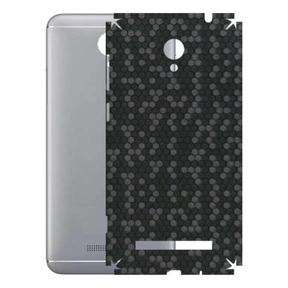VIVO Y Series Phone Skins (All Models) - Black Grey Honeycomb Sober - 3D Embossed Finish (L-85) Vivo Y28