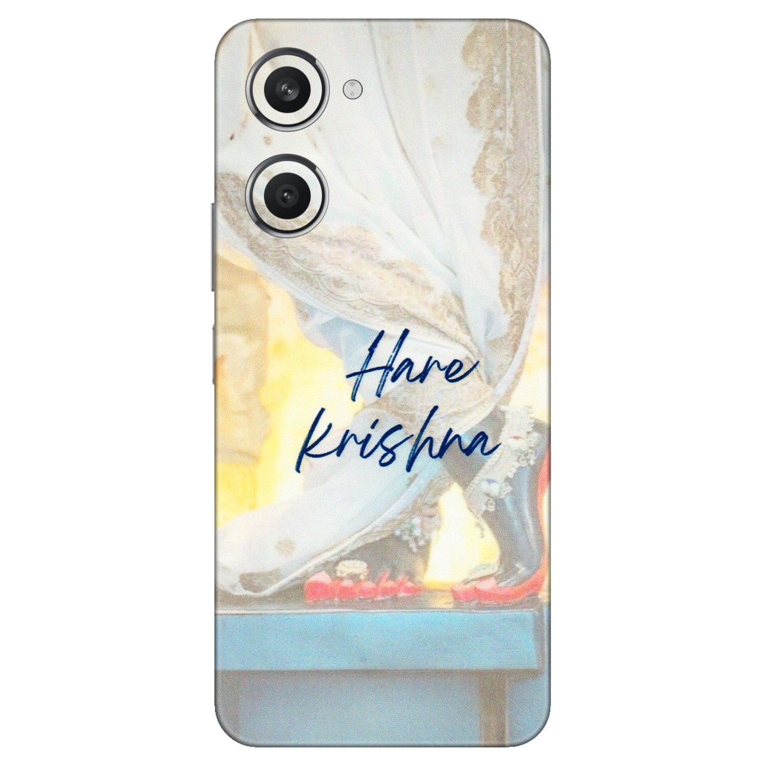 VIVO Y Series Phone Skins (All Models) - Hare Krishna - 3D Embossed Finish (L-03) Vivo Y28S (5G)