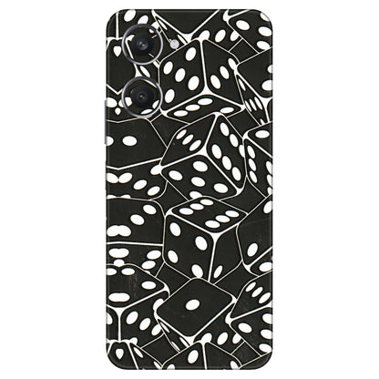 VIVO Y Series Phone Skins (All Models) - Big Black Dices - 3D Embossed Finish (L-106) Vivo Y28S (5G)