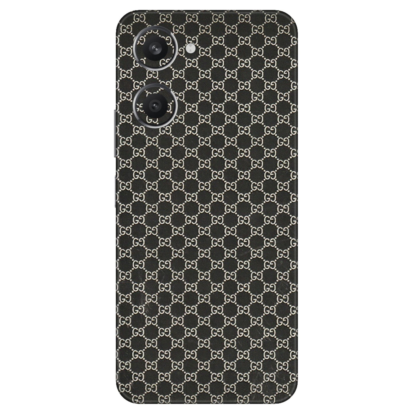 VIVO Y Series Phone Skins (All Models) - Black G Print - 3D Embossed Finish (L-109) Vivo Y28S (5G)