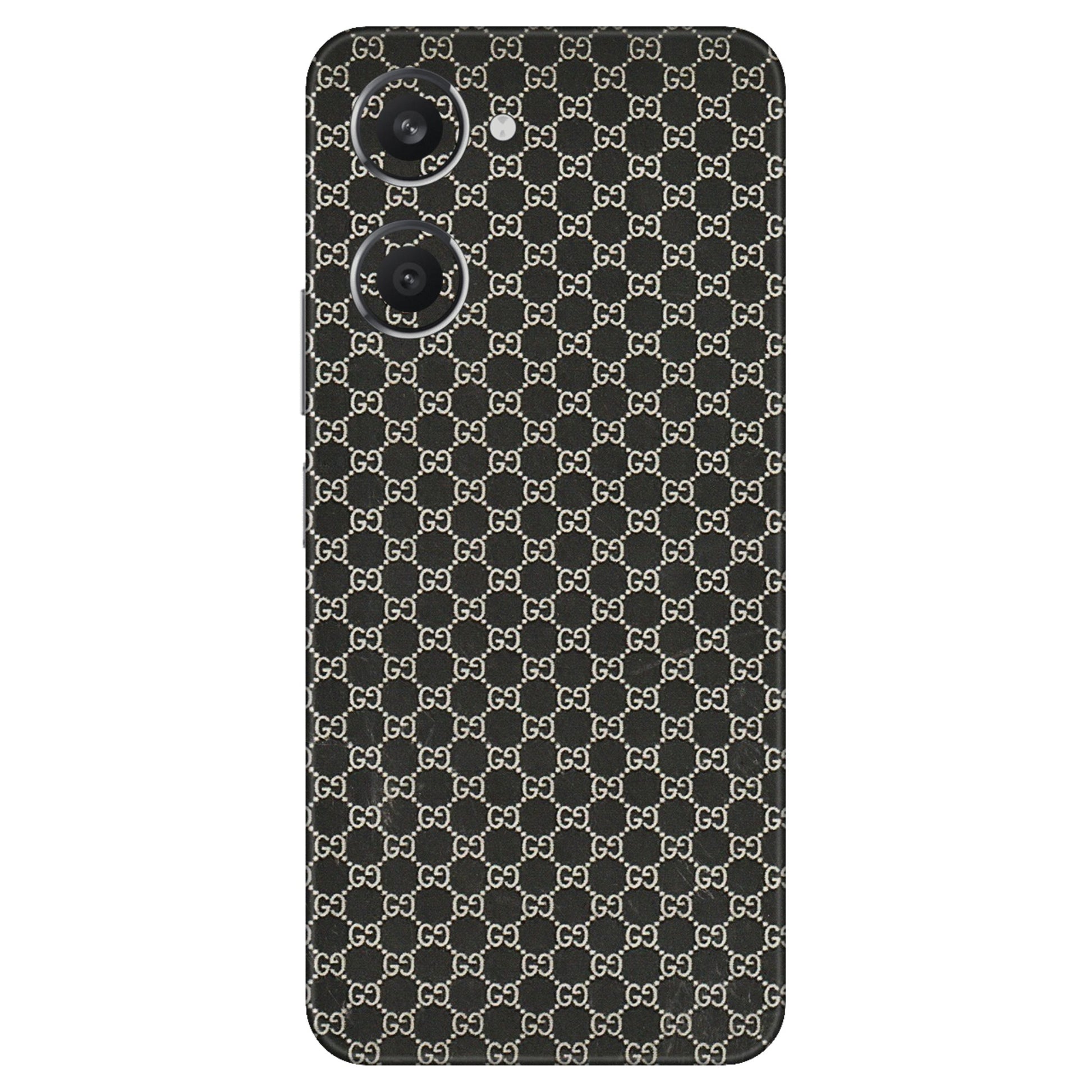 VIVO Y Series Phone Skins (All Models) - Black G Print - 3D Embossed Finish (L-109) Vivo Y28S (5G)