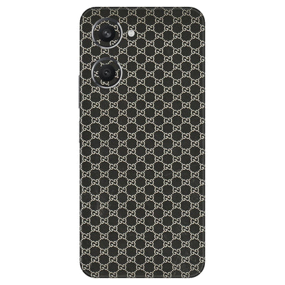 VIVO Y Series Phone Skins (All Models) - Black G Print - 3D Embossed Finish (L-109) Vivo Y28S (5G)