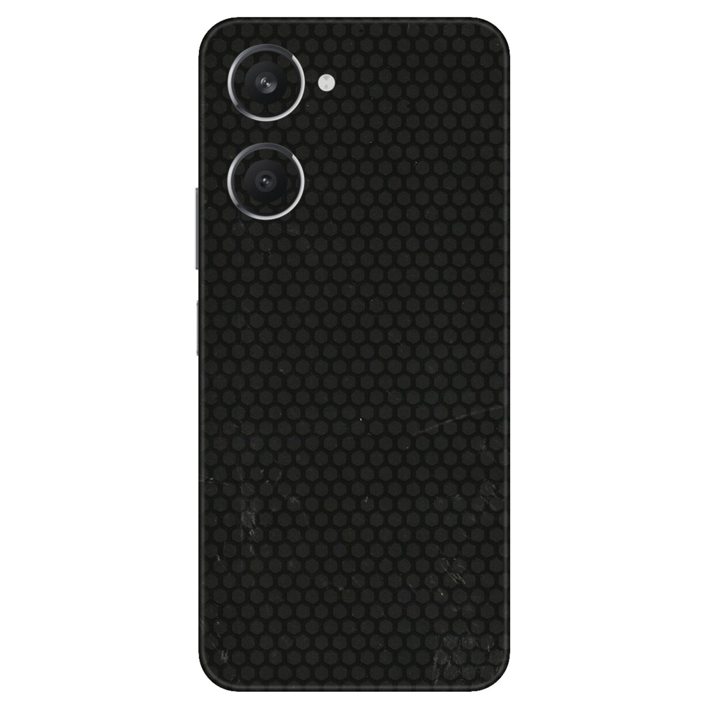 VIVO Y Series Phone Skins (All Models) - Black honeycomb - 3D Embossed Finish (L-114) Vivo Y28S (5G)