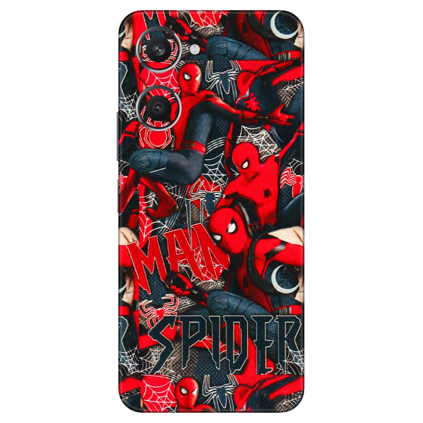 VIVO Y Series Phone Skins (All Models) - SpiderMan Cool - 3D Embossed Finish (L-188) Vivo Y28S (5G)