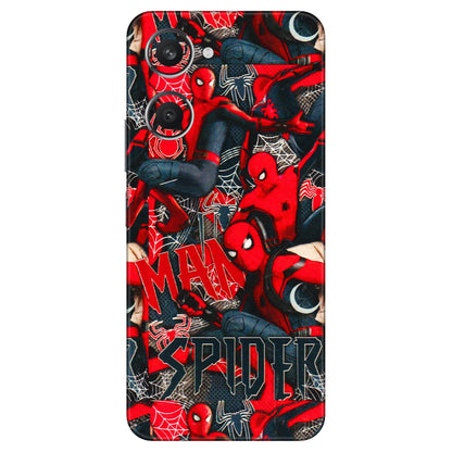 VIVO Y Series Phone Skins (All Models) - SpiderMan Cool - 3D Embossed Finish (L-188) Vivo Y28S (5G)