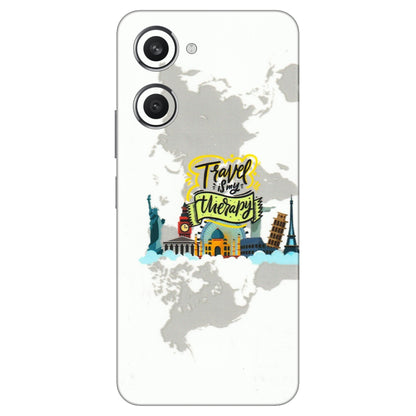 VIVO Y Series Phone Skins (All Models) - Travel Therapy - 3D Embossed Finish (L-199) Vivo Y28S (5G)