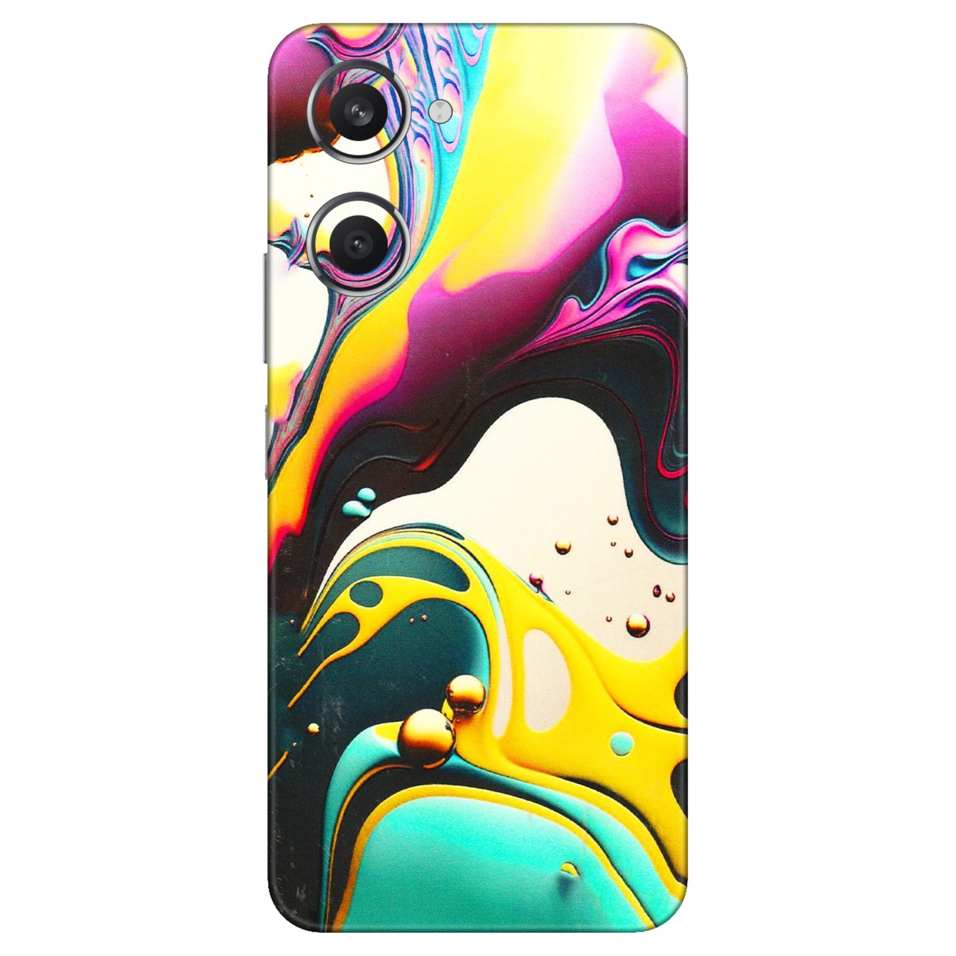 VIVO Y Series Phone Skins (All Models) - Multicolor Abstract pattern - 3D Embossed Finish (L-254) Vivo Y28S (5G)