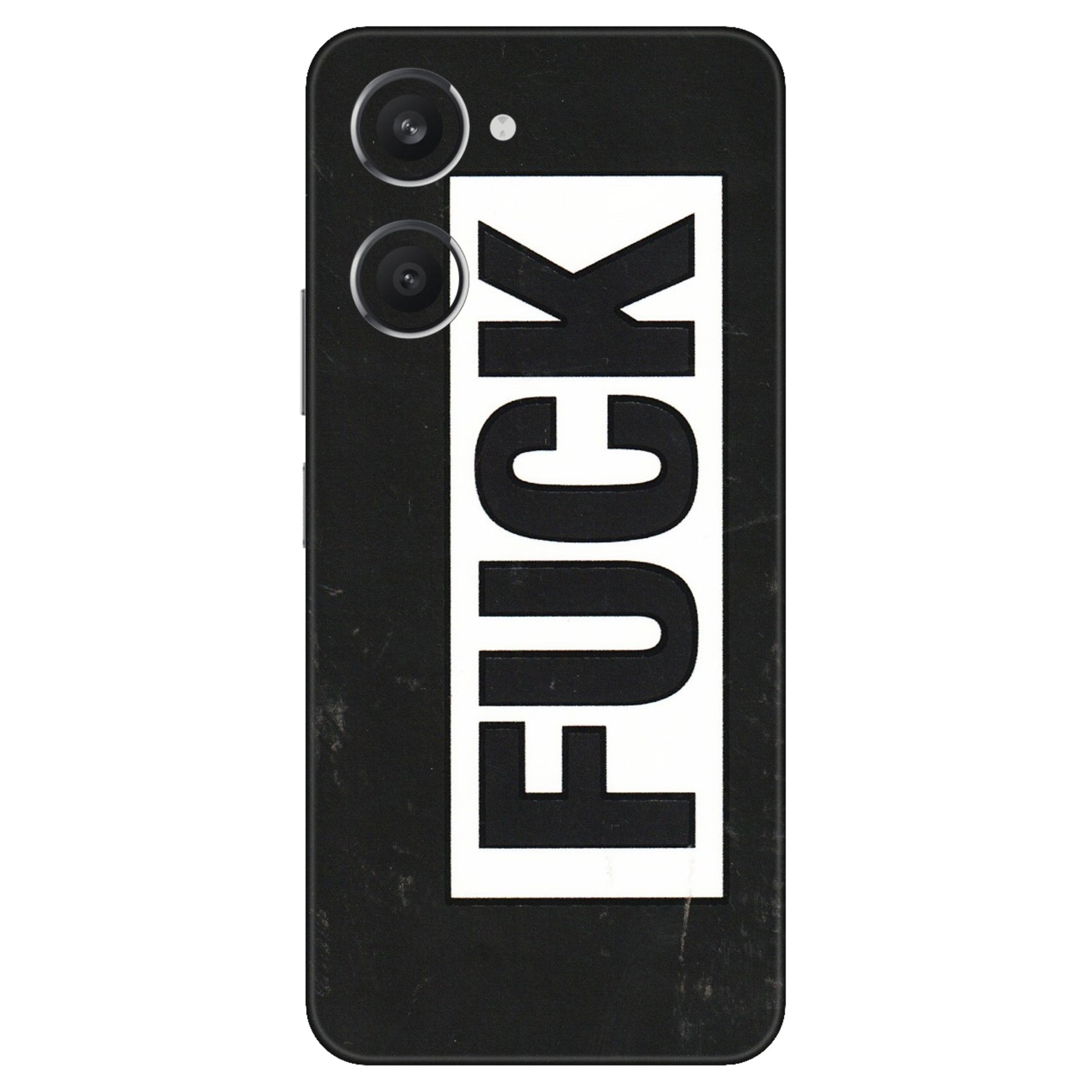 VIVO Y Series Phone Skins (All Models) - The F Word - 3D Embossed Finish (L-255) Vivo Y28S (5G)