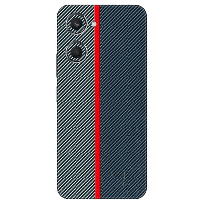 VIVO Y Series Phone Skins (All Models) - Blue Sober Lines - 3D Embossed Finish (L-305) Vivo Y28S (5G)