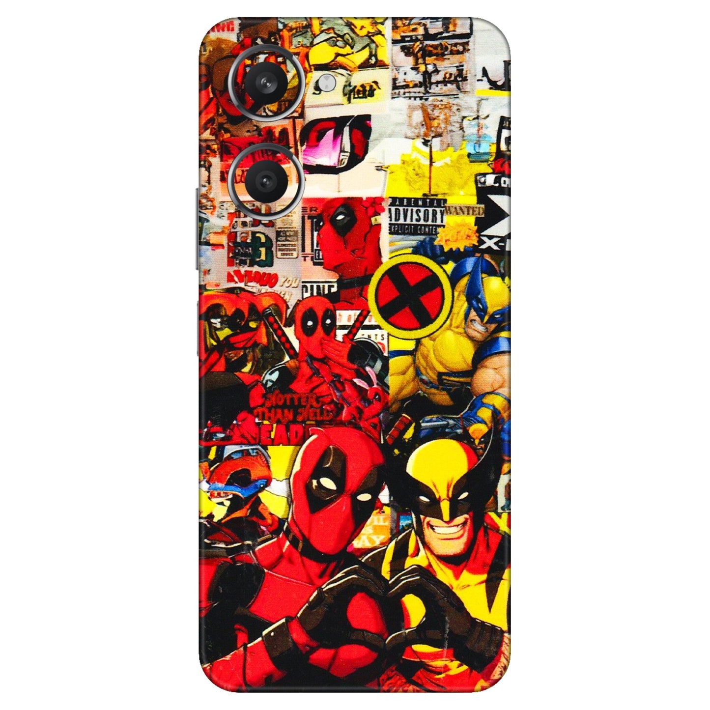 VIVO Y Series Phone Skins (All Models) - Spidy Wolverine - 3D Embossed Finish (L-310) Vivo Y28S (5G)