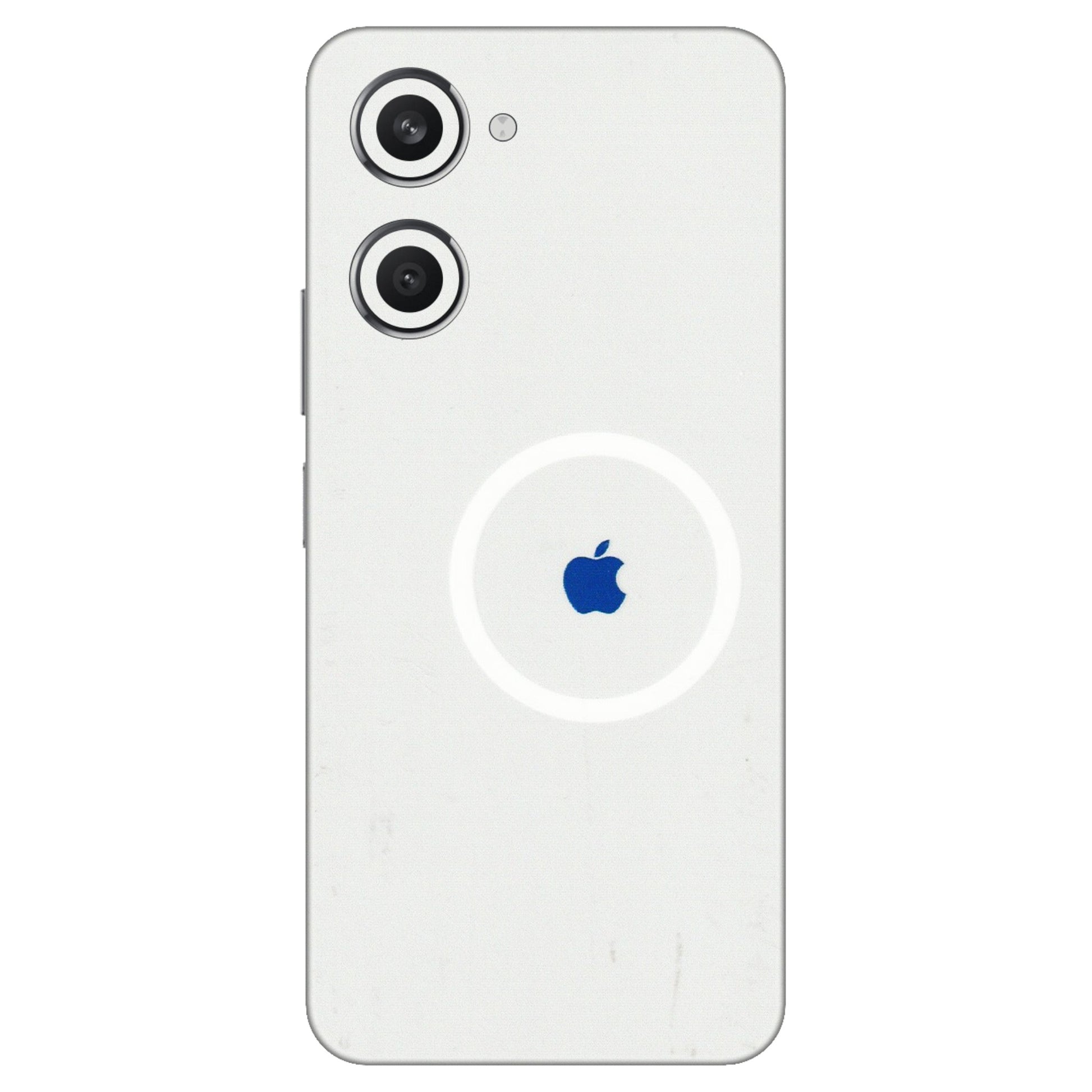 VIVO Y Series Phone Skins (All Models) - iPhone Magsafe Logo - 3D Embossed Finish (L-320) Vivo Y28S (5G)