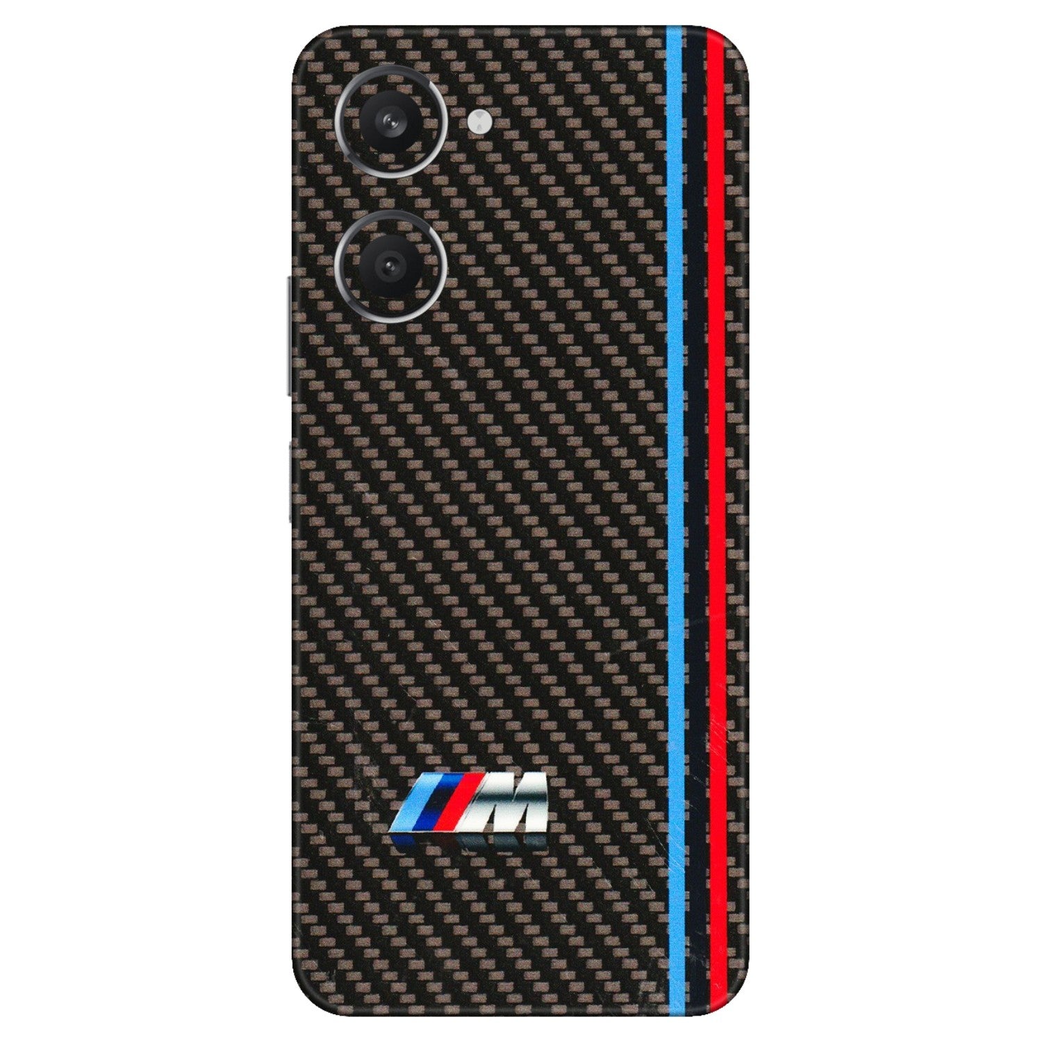 VIVO Y Series Phone Skins (All Models) - BM Carbon Fiber Feels - 3D Embossed Finish (L-38) Vivo Y28S (5G)