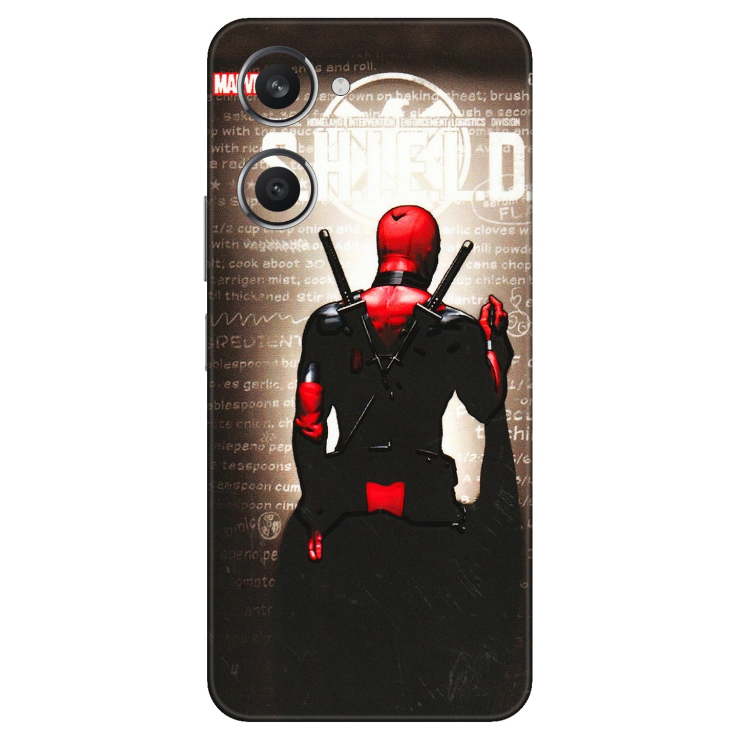 VIVO Y Series Phone Skins (All Models) - Deadpool - 3D Embossed Finish (L-56) Vivo Y28S (5G)