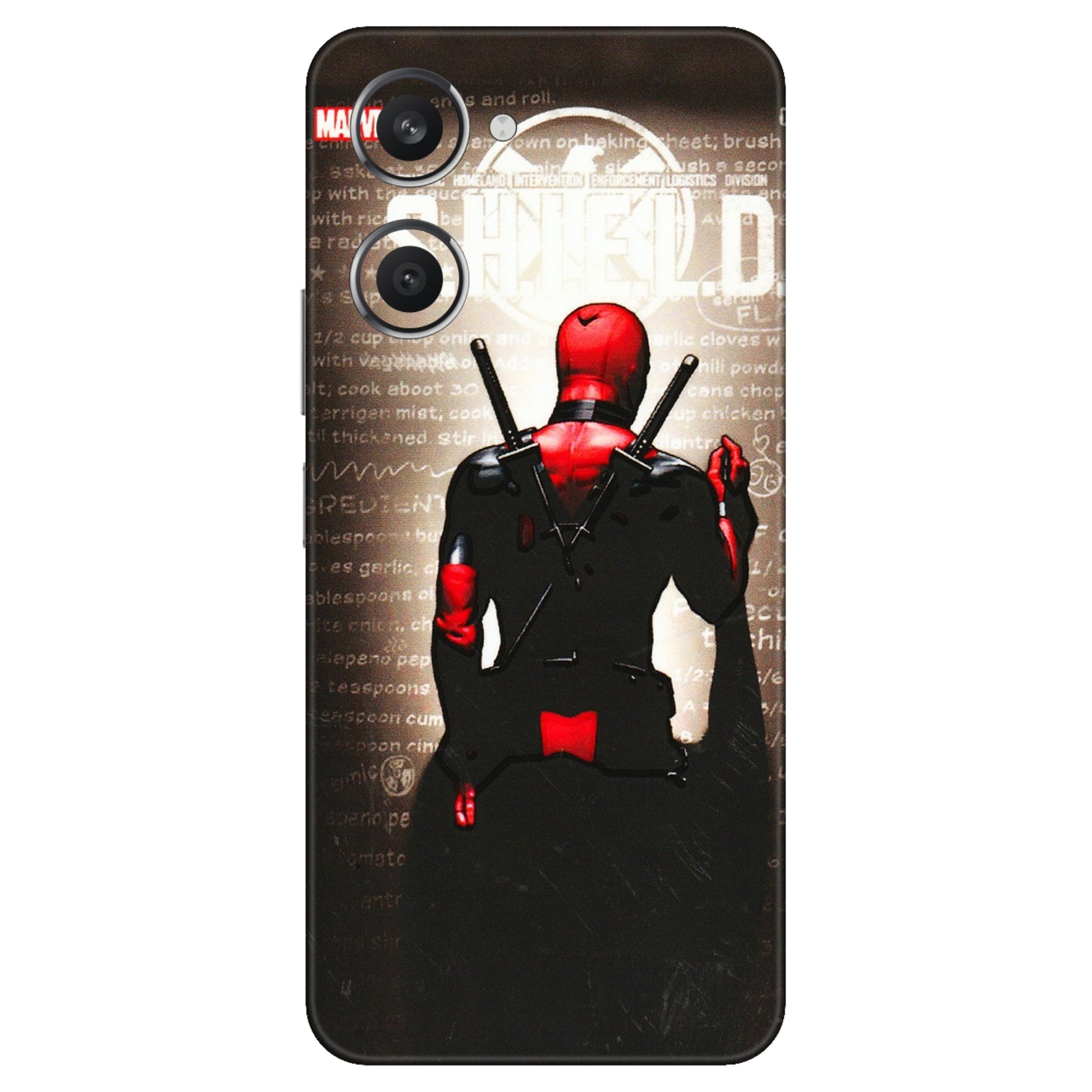 VIVO Y Series Phone Skins (All Models) - Deadpool - 3D Embossed Finish (L-56) Vivo Y28S (5G)