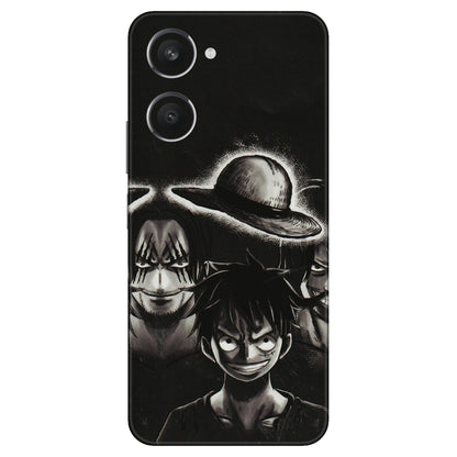 VIVO Y Series Phone Skins (All Models) - Black Luffy Hat - 3D Embossed Finish (L-57) Vivo Y28S (5G)