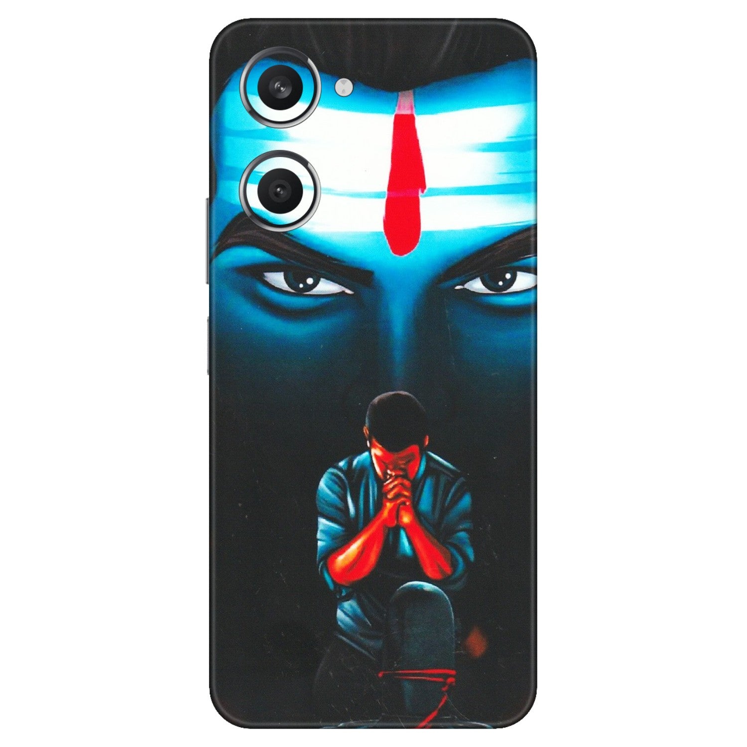VIVO Y Series Phone Skins (All Models) - Mahakal Bhakt - Matte Finish (M-112) Vivo Y28S (5G)