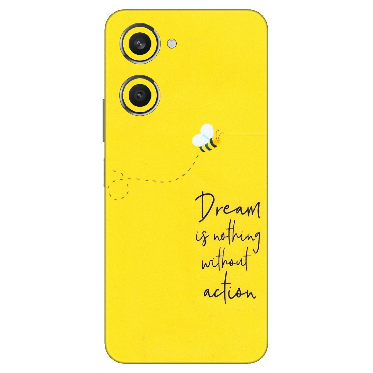 VIVO Y Series Phone Skins (All Models) - Dream Is Nothing Without Action - Matte Finish (M-138) Vivo Y28S (5G)