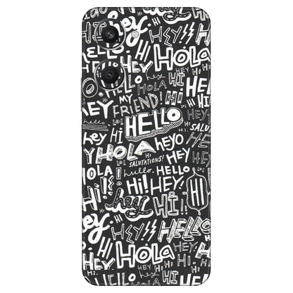 VIVO Y Series Phone Skins (All Models) - Hi Hello Doodles - Matte Finish (M-25) Vivo Y28S (5G)