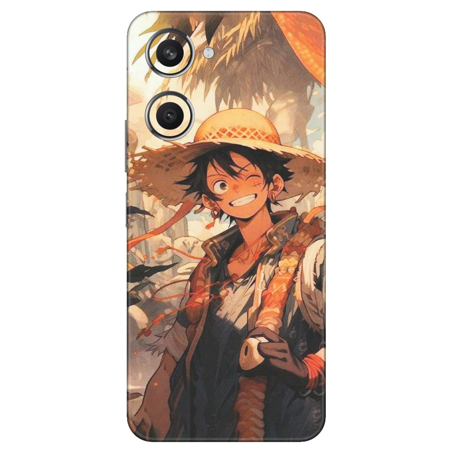 VIVO Y Series Phone Skins (All Models) - Anime Character Smile - Matte Finish (M-33) Vivo Y28S (5G)